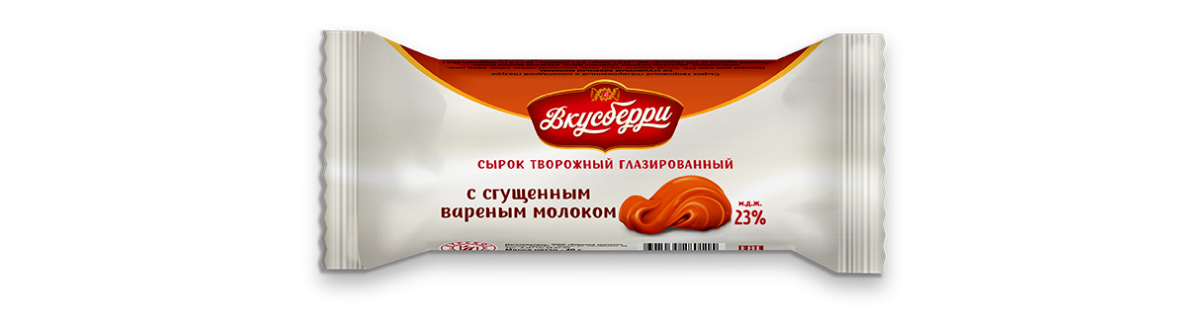Сырок__23% | Творожный с вар. сгущенкой