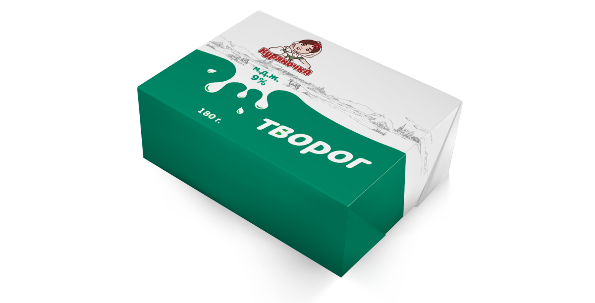 Творог__9% | Прессованный